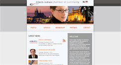Desktop Screenshot of czechindia.com